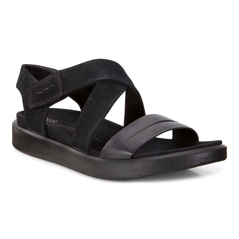 Women Ecco Flowt W - Sandals Black - India FTALPY715